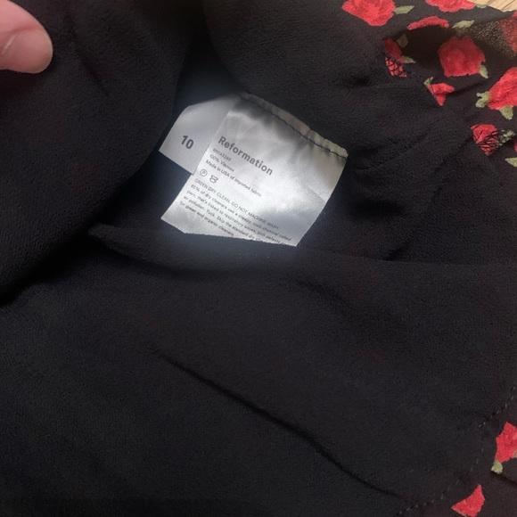 NEW Reformation Doutzen Minidress sz 10 - Picture 8 of 8